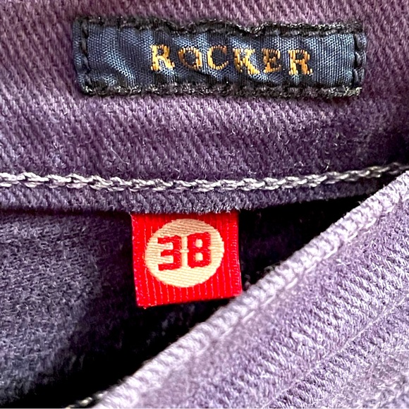 AGAVE DENIM Rocker Men's Blue Cotton Mid Rise Classic Tapered Jeans Size 38/32 - Picture 3 of 5